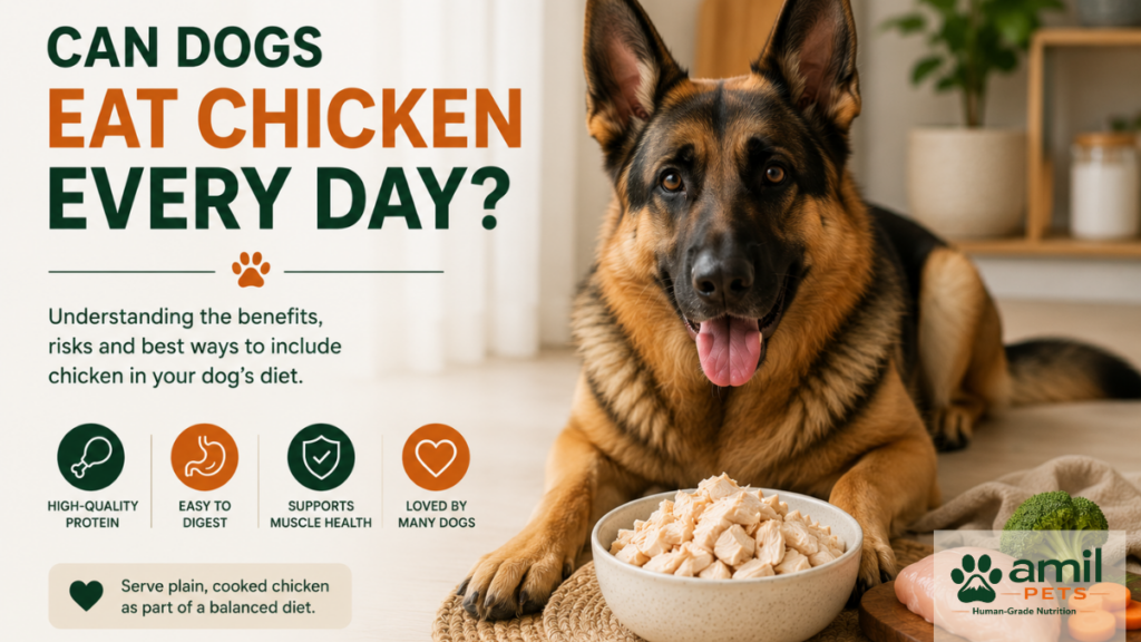 Can Dogs Eat Chicken Every Day?