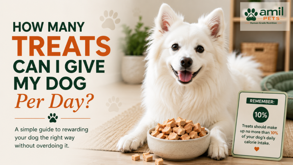 How Many Treats Can I Give My Dog Per Day?