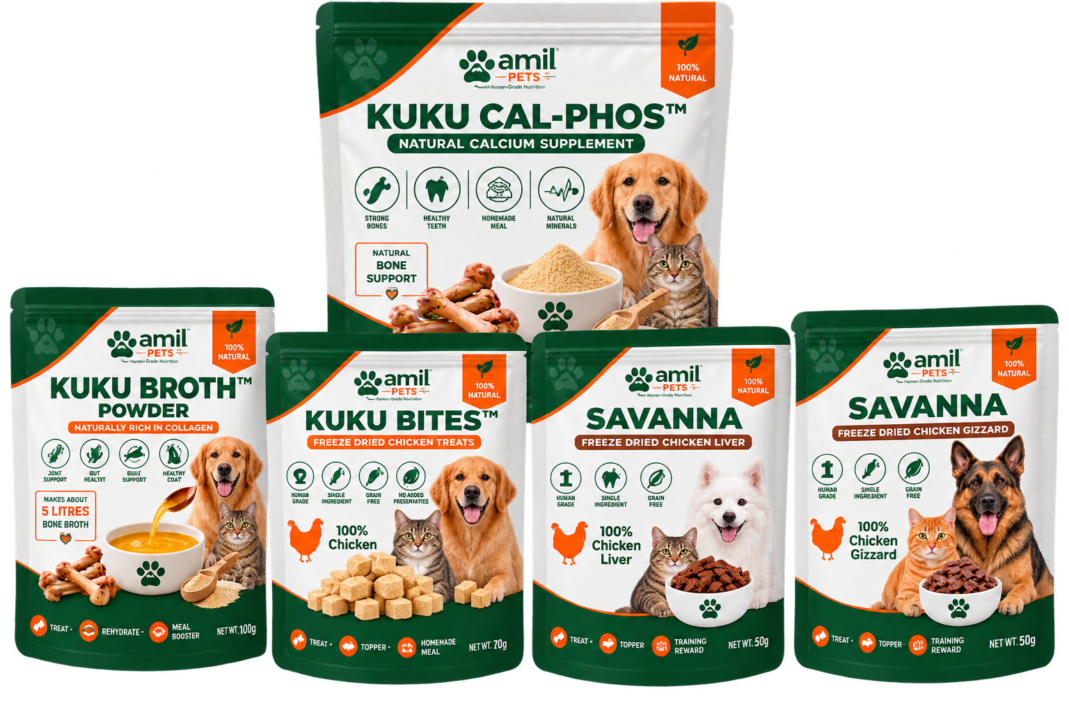 Amil Pets Product Range
